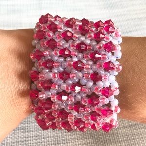 Handmade beaded bracelet